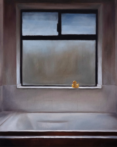 Moonlight Solitude, Anna Speirs. Acquired 2025, Oil on wood panel.